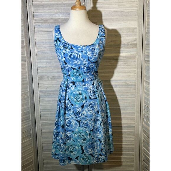 Luxe byâCarmenâMarcâValvoâSzâ4âFloralâSundress - Picture 1 of 12